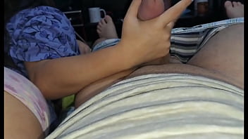 Stepsis wows with her big booty and sensual massage