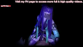 Animated barely legal gets banged in 3D anime fantasy