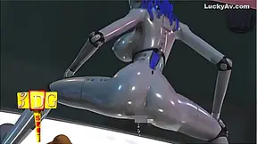 Alluring 3D Beauty Tempts with Sensual Dance for Wild Pleasure Ride