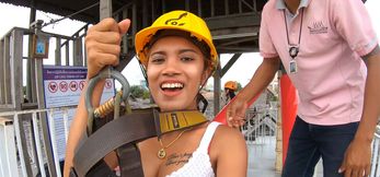 Adrenaline Junkie Thai Babe Gets Wild After Ziplining