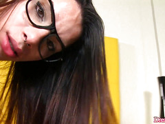 pretty trnsgender marcelle herrera likes filling her ho