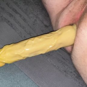 Dildo Assfuck with my 24x7cm Dildo, but Reverse. Part 2