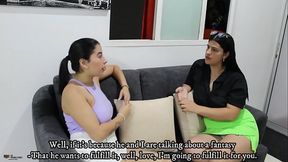 Lesbianas sexis culonas se masturban hasta hacer un squirt PARTE 1