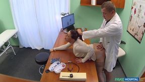 Doctor with a long cock fucked a long-legged Caroline Ardolino