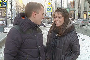 Fantina enjoys a hardcore blind date sex