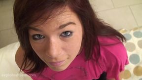 Sapphire’s Blonde BBW Bath in Sultry Striptease Heat