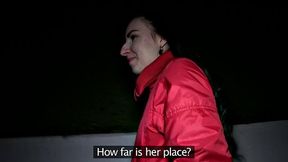 Brunette Takes A Stranger's Hot Cumshot Thinking He's A Talent Agent