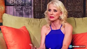 Blonde MILF Cammille Austin takes a big black cock in her asshole