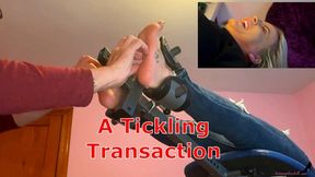 A Tickling Transaction Princess Isabella And Antickl Male Tickling Female on Inversion Table With POV Foot Tickling MOBILE