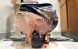 Asian Twink Rides Huge Black Dildo