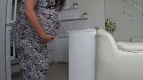 PREGNANT WOMAN FARTS and BURPING Pa