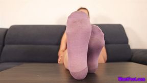 Smelly Socks Strip Ritual - Sweaty Feet - HD MP4