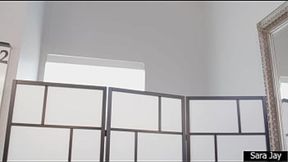 Some Dude Fucks & Creampies Slutty Man-Eater Sara Jay!