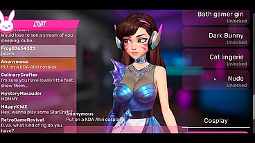 Overwatch Webcam [ Parody Hentai Game ] Ep.1 DVA loves BBC !
