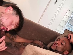 Bottom Gay Takes Big Black Dick