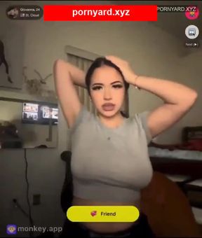 Homemade teen flashes webcam in naughty solo show