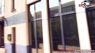 German Outdoors real Sex Date and screwed outdoors pov
