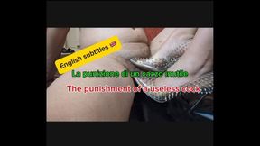 La punizione del cazzo inutile (con sottotitoli in inglese) - The punishment of the useless cock (with English subtitles) - MOB