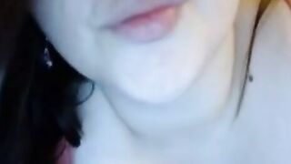 BBW MILF Biggest Natural Breasts Striptease & Solo Play