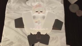 Mi amiga Lizbeth Follada en roblox