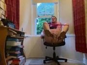 JOI in tan stockings with Ava Venice Garlett (short version)