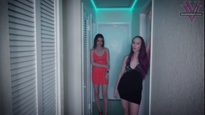 Ballbusting practice for Tiffany Fox