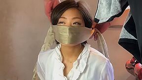 Japanese Bondage Gagged