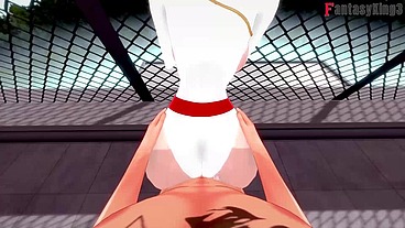 Power girl - RED POV - Super Man - Full & Full POV on Sheer & PTRN: Fantasyking3