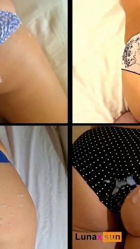 Captivating moment from "Cumpilation on Her Big Ass - POV Sun - PAWG - Beautiful White Ass for You - n2"