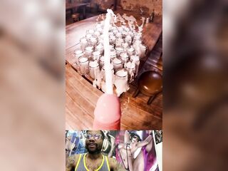 Hawt Futanari Schlong Tifa Discharges Hardcore Jizz Everywhere For Her Particular Cummy Swallow