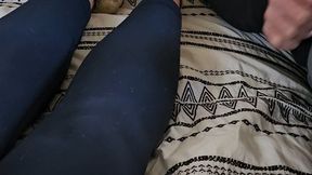 Worshipping Carla’s Sweaty Nylon Feet After the Gym and Grocery Shopping Silent Brat POV Foot Worship