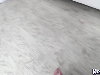 NookiesOriginals- Hawt Delivery Cutie Gives Sloppy BJ & Rides Large Weenie