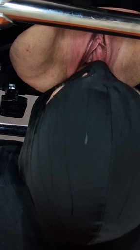 Unforgettable moment from &quot;Twice morning pissing in slave&#039;s mouth, high and low pressure. Human toilet, Drinking piss,&quot;