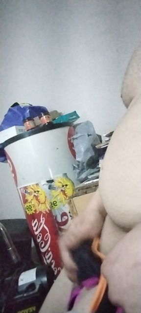 Comforting my virgin penis with my ex-girlfriend's panties