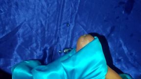 Satin silk handjob porn - Handjob and fuck in neighbour bhabhi lehnga (141)