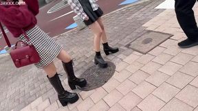 Sweet college besties celebrate graduation with a steamy foursome and creampie fun