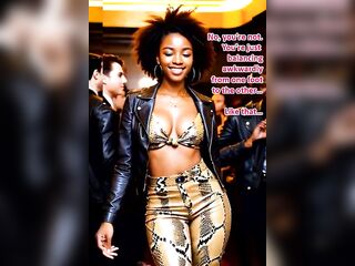 Genesis - Day two - Forbidden Fruit - Part three - AI Illustrated Leather Porn Fantasy