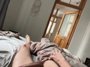 I woke up today and immediately started masturbating