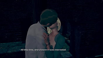 Worlds Crossing Academy 1 - Aurum Pressing Gillie&#039_s Big Breasts till she gets orgasm