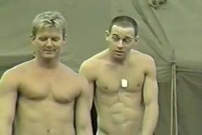 Hottest male in crazy hunks, uniform gay adult clip