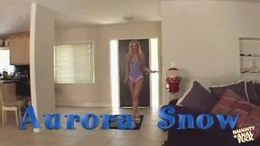 Sweet Aurora Snow's Morning Anal&#x1F44C; Stretch with Gentle Missionary Touch