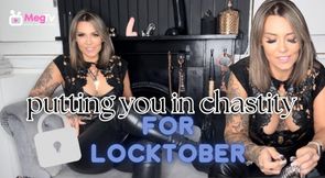 Putting you in chastity for locktober