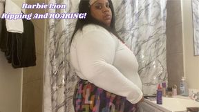 Barbie Lion Ripping And Roaring!!