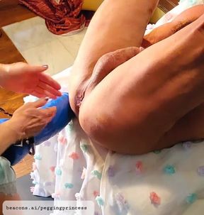 POV Fisting & Extreme Pegging: Mareslut's Eager Ass Destroyed by Isaac Xxl From Mrhankeystoys