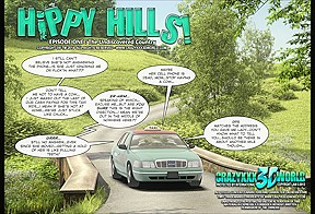 3D Comic: Hippy Hills. 1