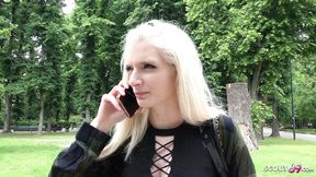 GERMAN SCOUT - SLIM COLLEGE GIRL REAL LIFE FLIRTATION SEX
