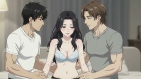 My Girlfriend's Secret Fantasy of threesome with me and my friend