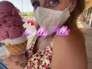 College Slut gets Roadside Pussy Creampie - Molly Pills - POV 4K