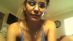 Latino Girl with Nice Body Talking