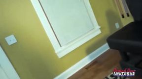 2 Perv Babes Jamie Litton &amp_ Meredith R Pleasing A Huge Sausage!